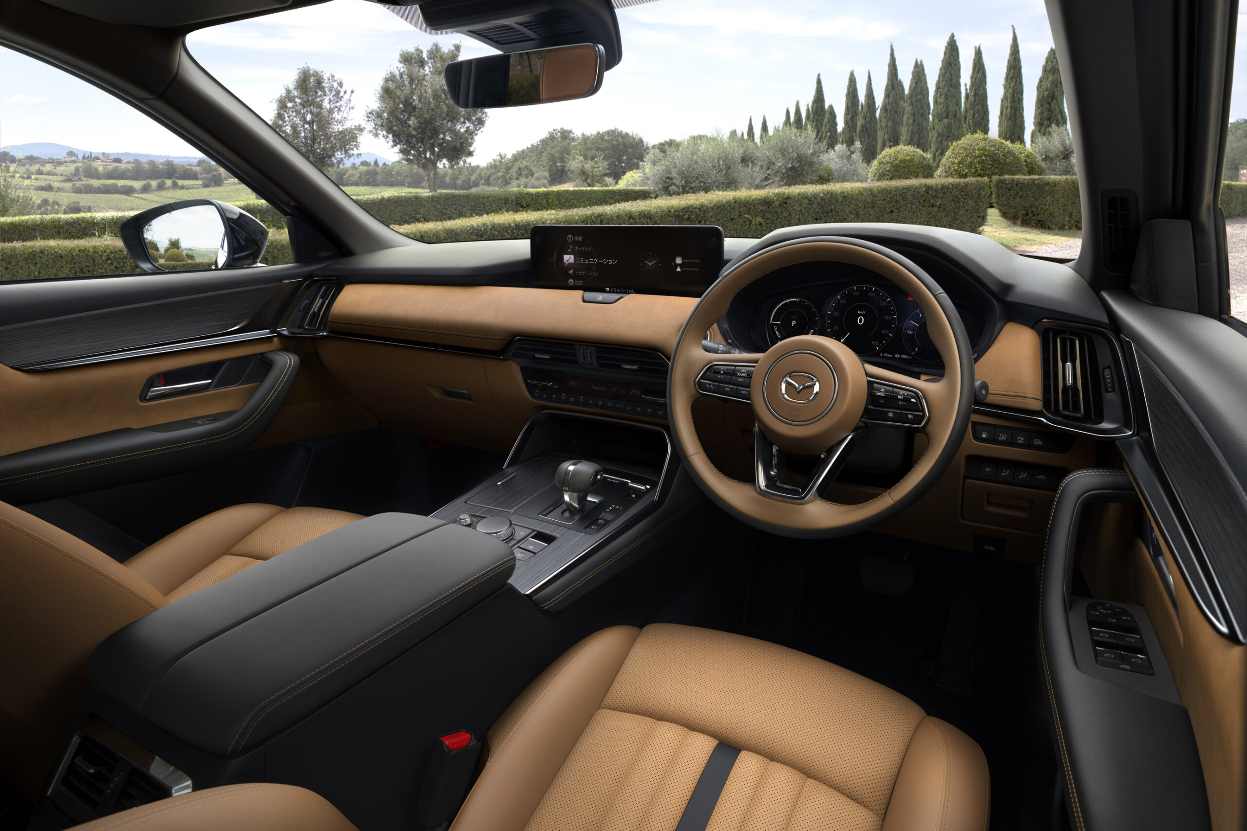 車のおしゃれは内装色から！！ ブラウン・タンカラーが選べる