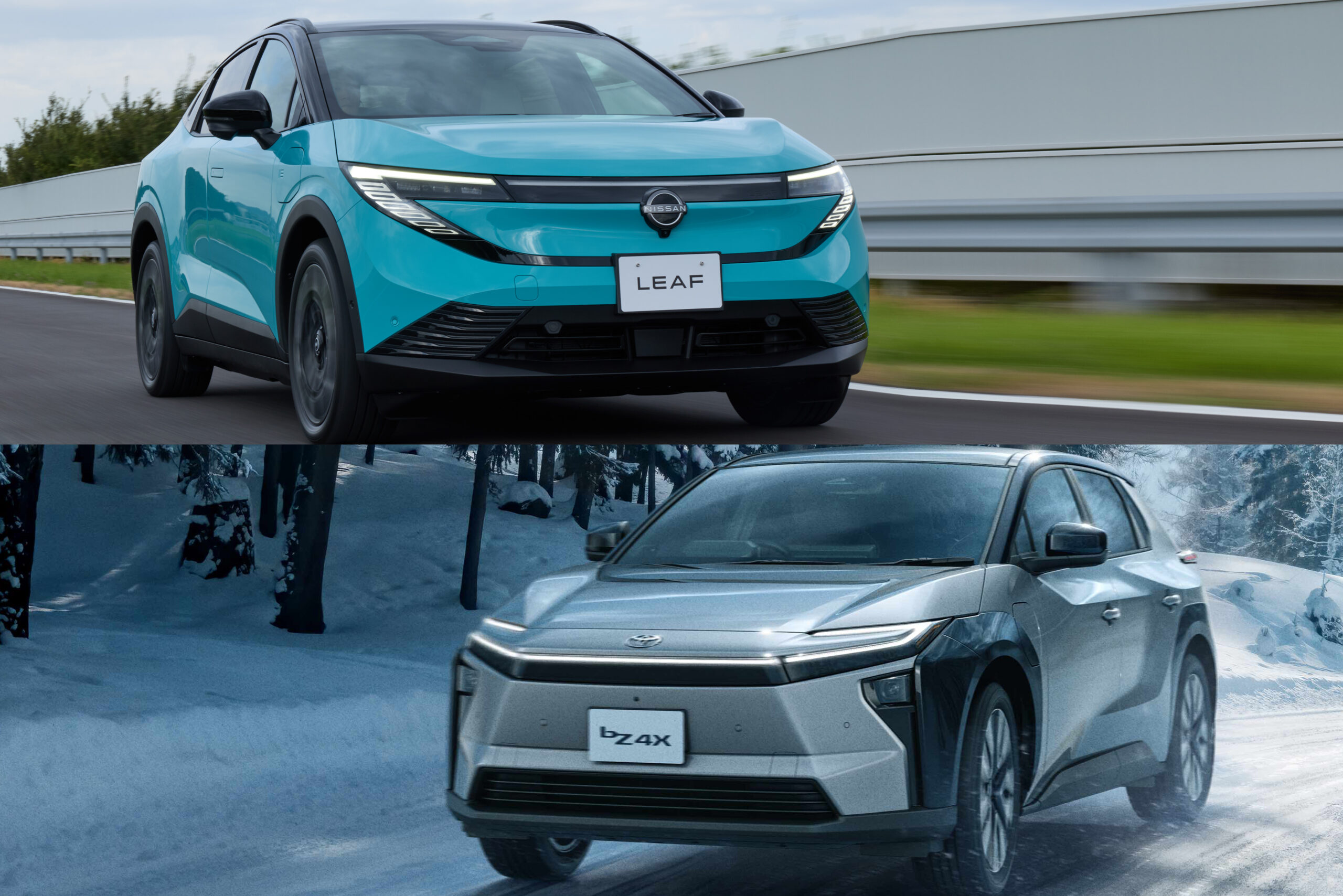 新型日産・リーフとトヨタ・bZ4Xが超絶進化していた！航続距離