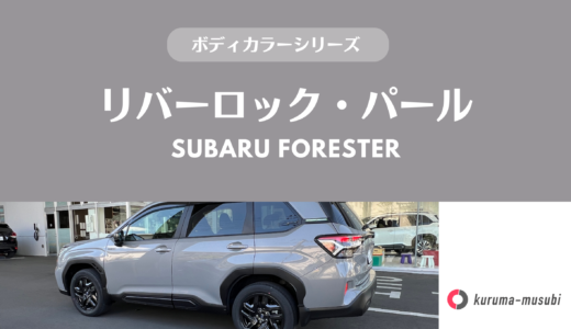 スバル・フォレスターの人気色「リバーロック・パール」は地味？グレー系のアースカラーをプロが解説［2025年］