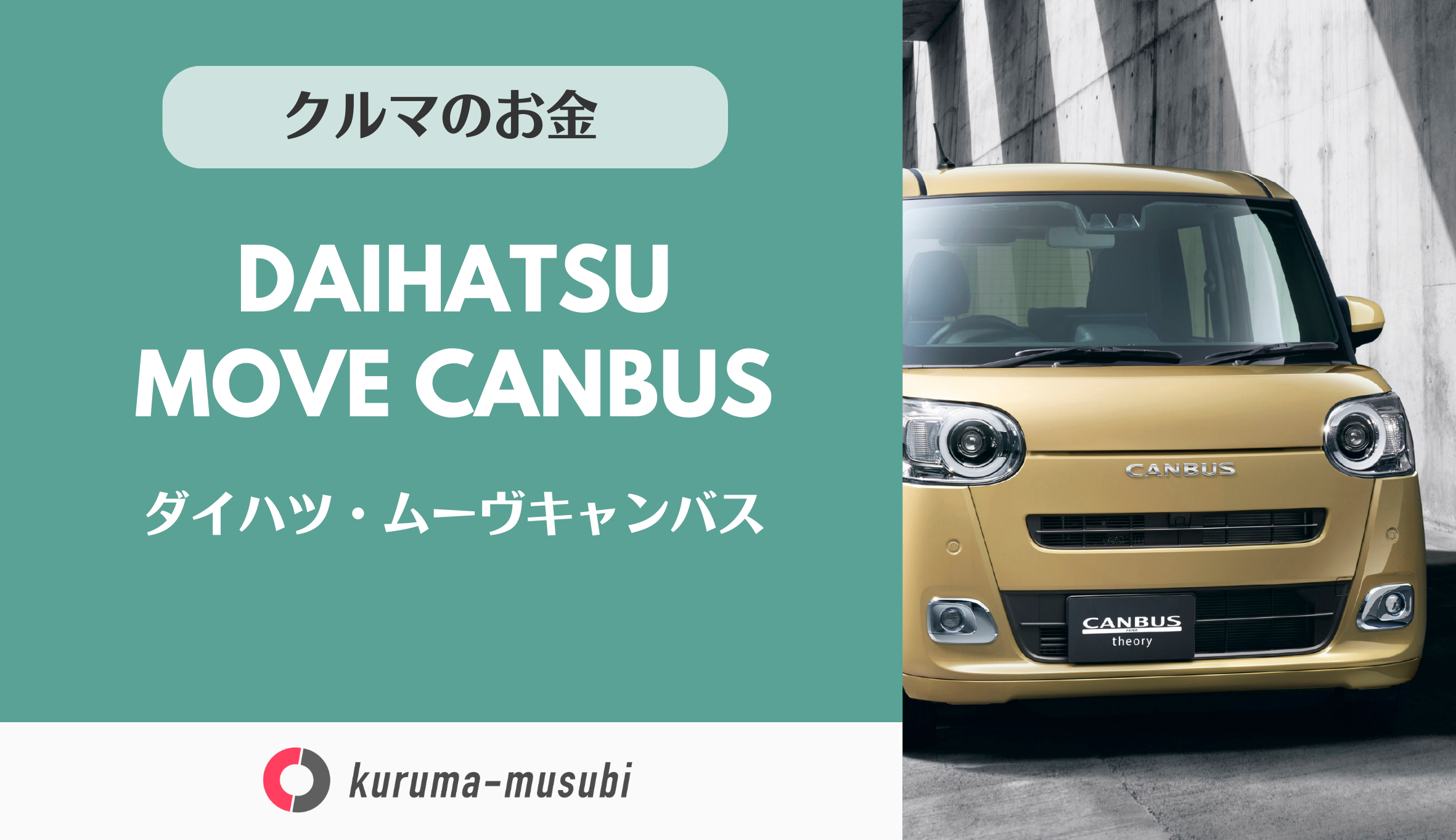 ダイハツ・ムーヴキャンバスはいくらかかる？車両価格、任意保険、税金